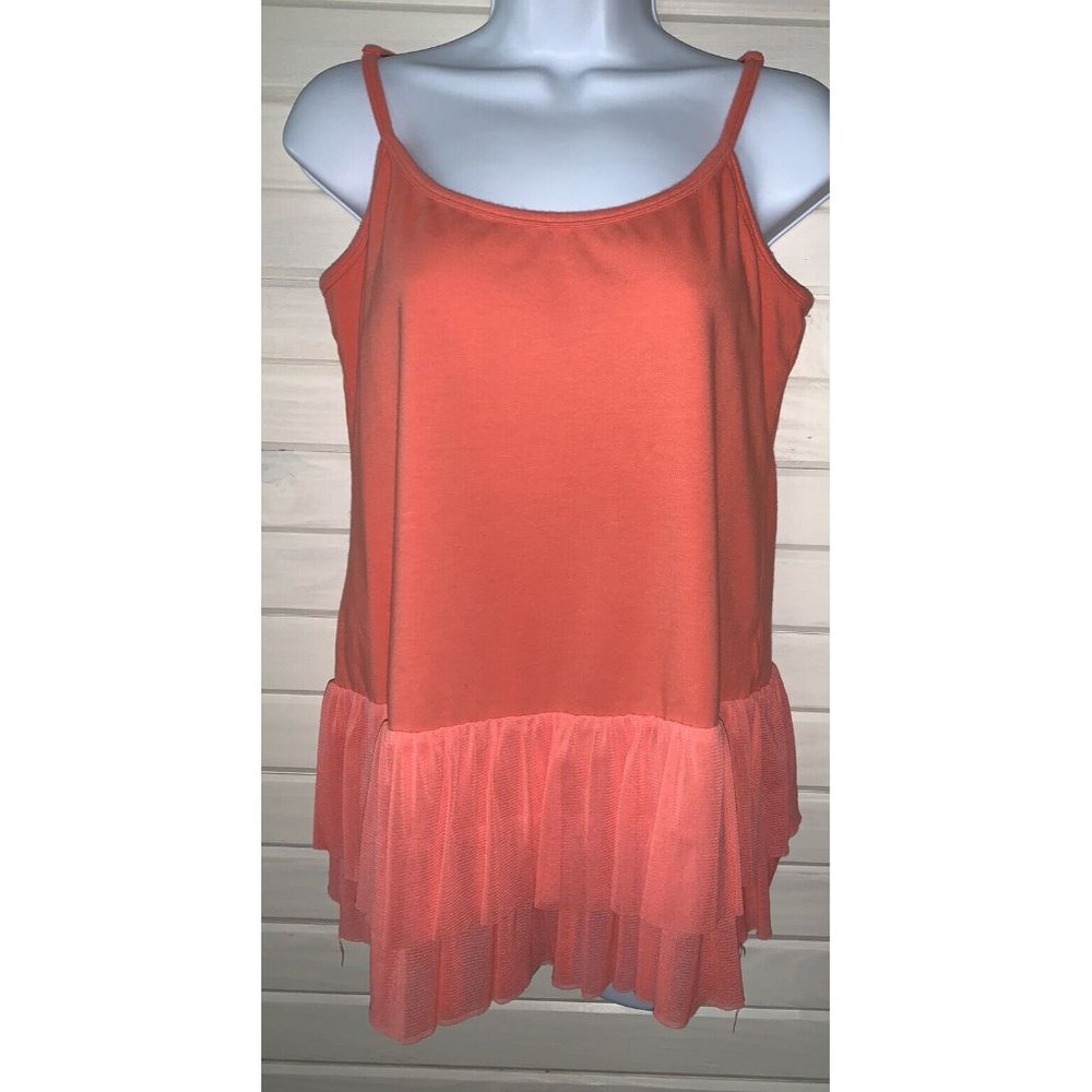 Soft Surroundings Sz PETITES SMALL PS Cami Tank Top Orange Style 3AF79 *EUC
